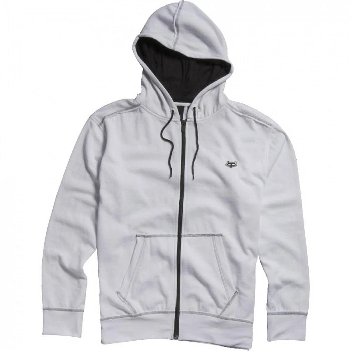 Fox Judas Zip Front Fleece толстовка, белый
