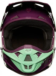 Fox Racing V1 Race 2018 шлем кроссовый, салатовый