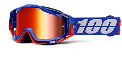 100% Racecraft Republic Mirror Red Lens мотоочки