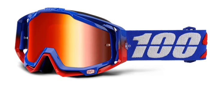 100% Racecraft Republic Mirror Red Lens мотоочки