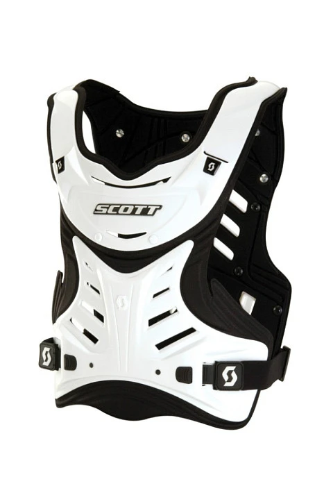 Scott Ricochet SX Body Armor панцирь без плеч, бело-черный