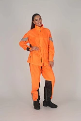 Hyperlook Titan дождевик женский раздельный (куртка+штаны), оранжевый