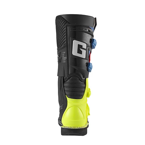 Gaerne GXJ Black/Blue/Fluo/Yellow мотоботы кроссовые детские/женские черно-сине-желтый