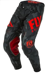 Fly Racing Evolution DST 2020 мотоштаны, красно-черный