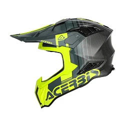 Acerbis Airstrike-C Black/Fluo Yellow шлем внедорожный, черно-желтый