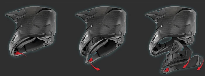 Just1 J22 Solid Carbon Matt шлем кроссовый