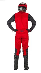 Fly Racing F-16 2021 комплект подростковый, красно-черный