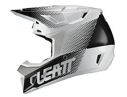 Leatt Kit Moto 7.5 V22 White шлем кроссовый + Velocity 4.5 мотоочки