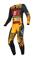 Fox Racing 180 Czar Kids 2019 комплект детский, черно-желтый