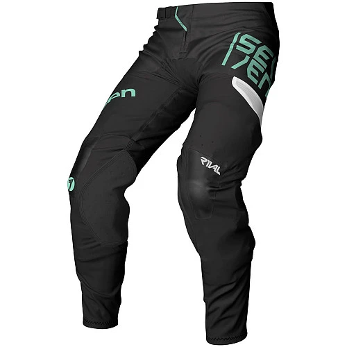 Seven Rival Rampart Black/Mint мотоштаны