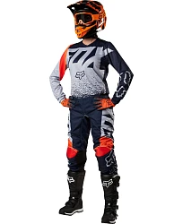 Fox Racing 180 Womens 2018 комплект женский, серо-оранжевый