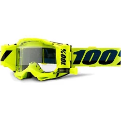 100% Accuri 2 Forecast Fluo Yellow / Clear Lens мотоочки