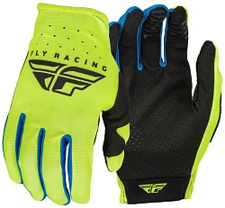 Fly Racing Lite Hi-Vis Yellow/Black мотоперчатки