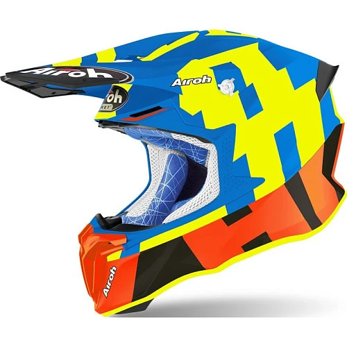 Airoh Twist 2.0 Frame Azure Matt шлем внедорожный