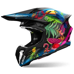 Airoh Twist 3 Amazonia Gloss шлем внедорожный