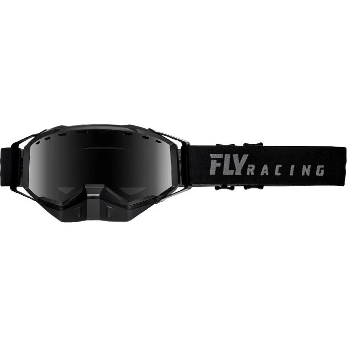 Fly Racing Focus 2019 очки снегоходные, черный, черная тонированная линза