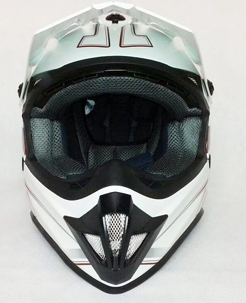 Ataki SC-15 Rift шлем кроссовый детский, бело-красный