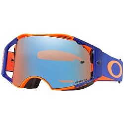 Oakley Airbrake Orange / Blue Prizm MX Sapphire мотоочки (OO7046-61)
