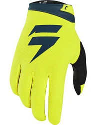 Shift White Air Youth Yellow/Navy мотоперчатки детские