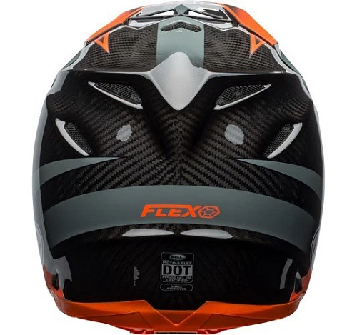 Bell Moto-9 Flex Hound шлем кроссовый, оранжево-серый