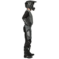 Fly Racing Kinetic Jet комплект, серо-черный