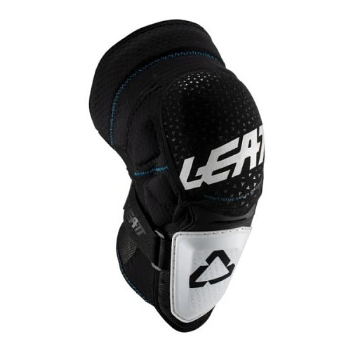 Leatt 3DF Hybrid наколенники короткие, бело-черный