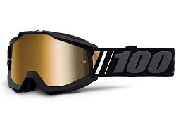 100% Accuri Off Mirror True Gold Lens мотоочки