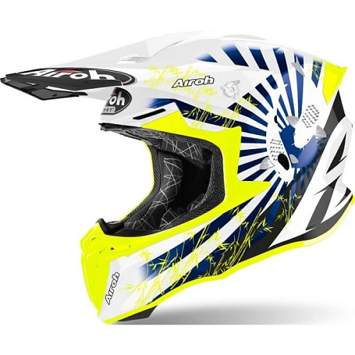 Airoh Twist 2.0 Katana Blue шлем внедорожный, синий