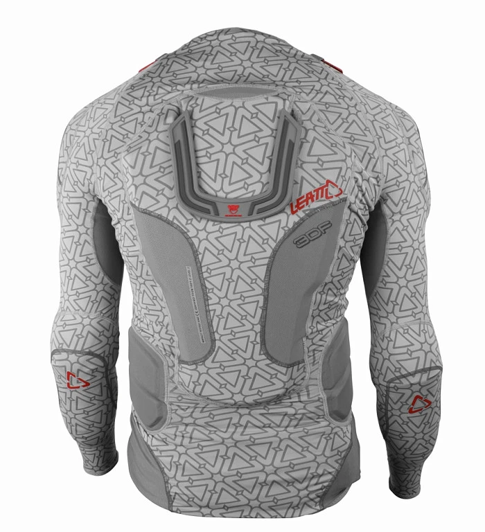 Leatt 3DF AirFit моточерепаха, светло-серый