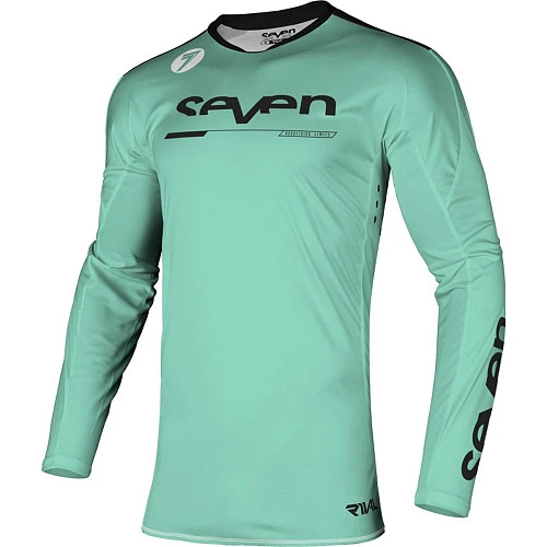 Seven Rival Rampart Black/Mint джерси