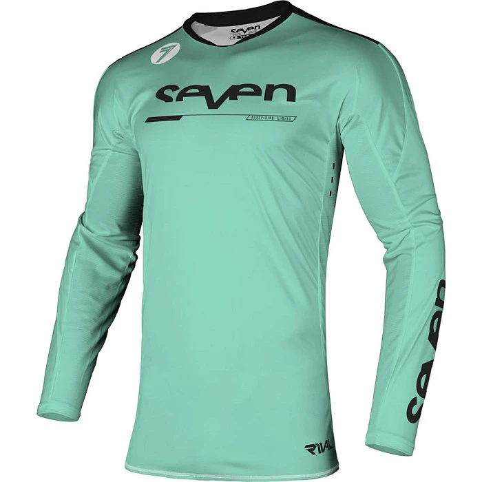 Seven Rival Rampart Black/Mint джерси