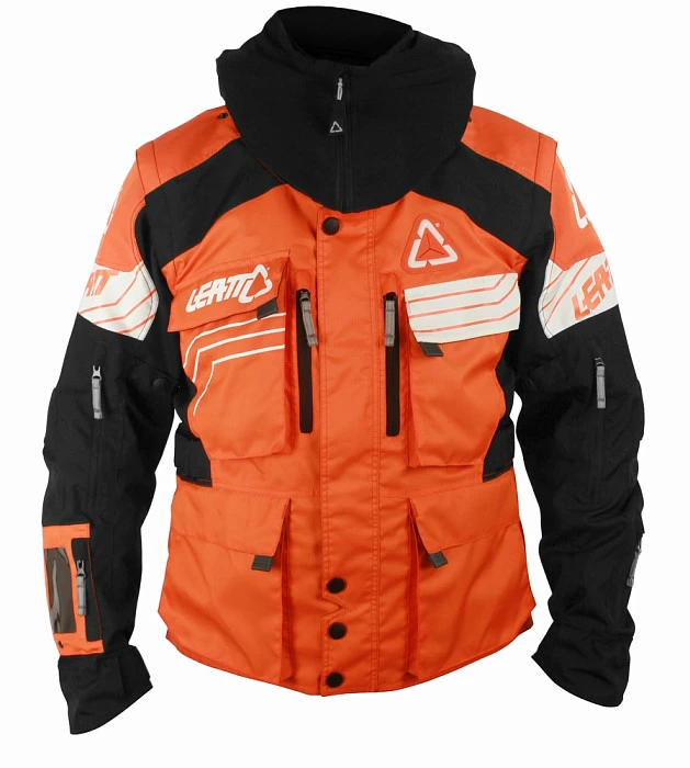 Leatt GPX W.E.C мотокуртка эндуро, оранжево-черный