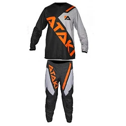 Ataki Impact комплект, черно-серо-оранжевый