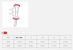 Leatt 3DF 5.0 Kids наколенники детские, черно-белый