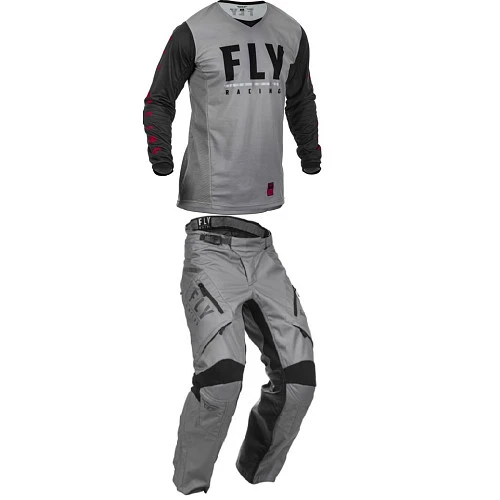 Fly Racing Patrol 2020 комплект эндуро, серый