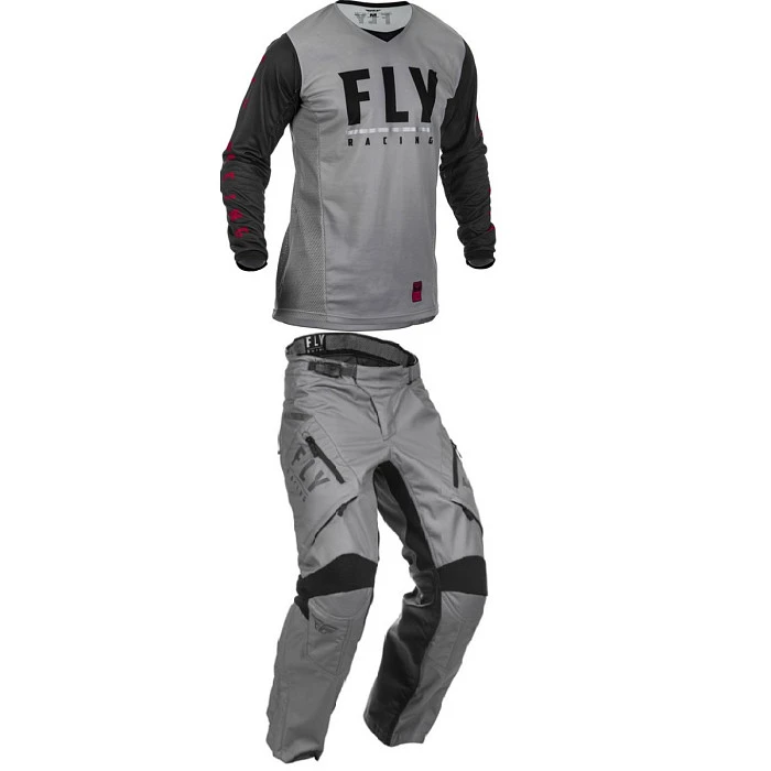 Fly Racing Patrol 2020 комплект эндуро, серый