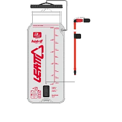 Leatt Flat Cleantech Bladder Pack, 3L, гидропак со шлангом и клапаном