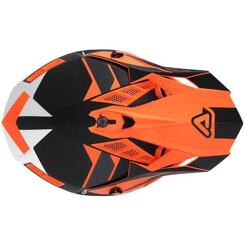 Acerbis X-Track 22-06 Orange-Fluo/Black шлем внедорожный, оранжево-черный