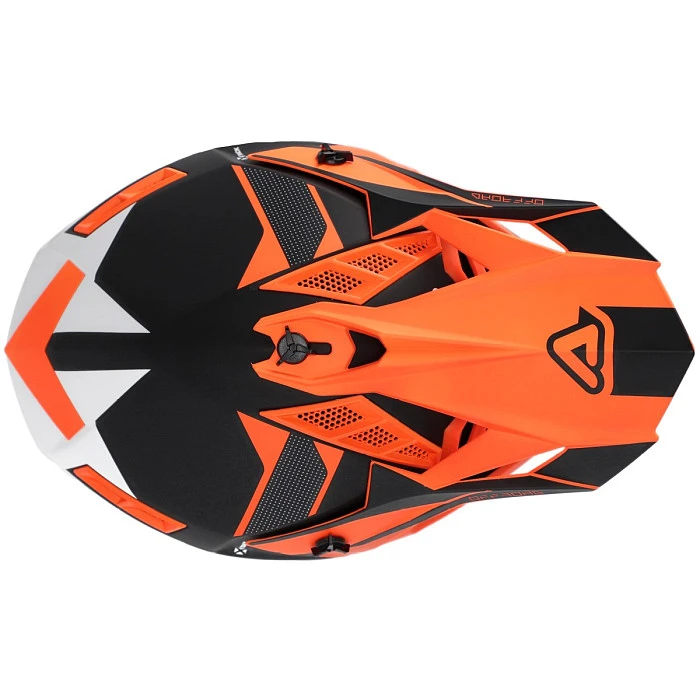 Acerbis X-Track 22-06 Orange-Fluo/Black шлем внедорожный, матовый, оранжево-черный