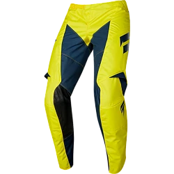 Shift White York Youth Yellow/Navy мотоштаны подростковые