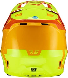 Leatt Kit Moto 7.5 V23 Citrus шлем кроссовый + Velocity 4.5 мотоочки