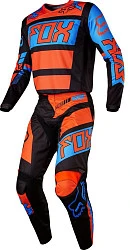 Fox Racing 180 Falcon Youth 2017 комплект подростковый, черно-сине-оранжевый