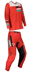 Leatt 3.5 Jr Ride Kit Red комплект подростковый, мотоштаны + джерси