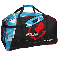 OGIO Loader 7600 сумка спортивная, черно-красно-голубой
