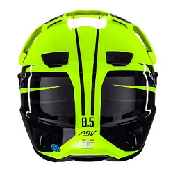 Leatt Kit ADV 8.5 Hi-Viz V25 шлем + Velocity 4.5 мотоочки