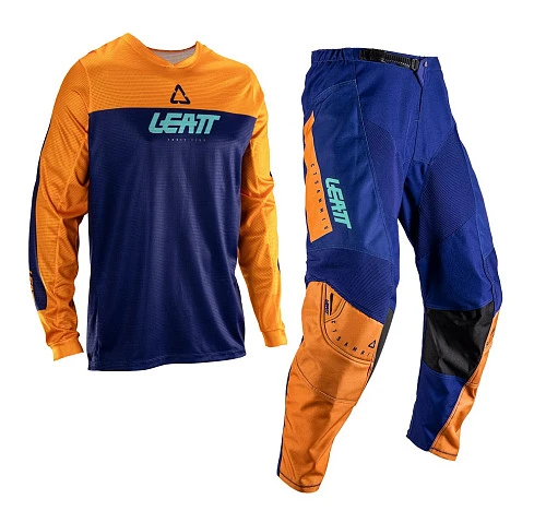 Leatt 3.5 Ride 2026 Orange мотоштаны, оранжевый
