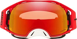 Oakley Airbrake Heritage Stripe Prizm мотоочки, красный, красная линза