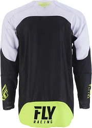Fly Racing Evolution DST 2019 джерси, черно-бело-желтый