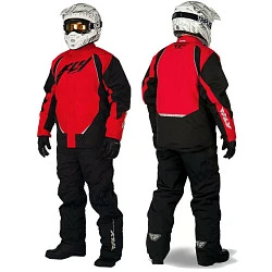 Fly Racing Aurora мотокуртка зимняя, красно-черный