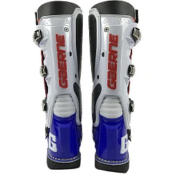 Gaerne SG10 мотоботы кроссовые, бело-сине-красный